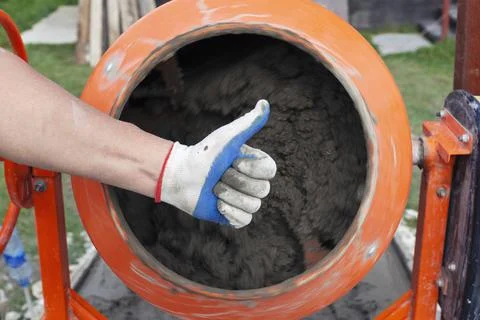 This is good cement! Foto stock