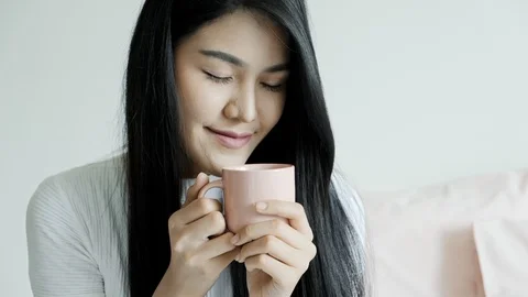 This is a good coffee. Stock Footage 104070179