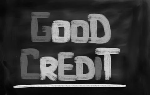 Good Credit Concept Stock Illustration