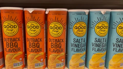 The Good Crisp Company potato chips Stock-Footage 278019727