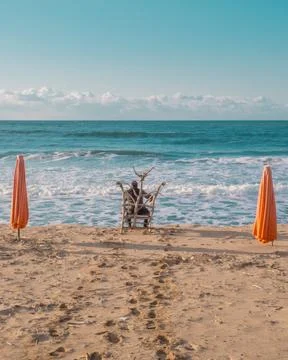 Good day in the beach Stock Photos