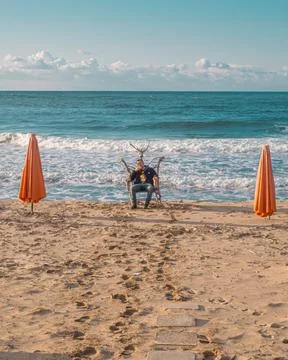 Good day in the beach Stock Photos