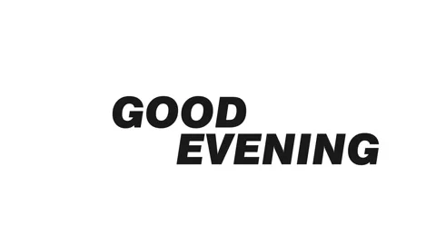 Good Evening Smooth text animation Stock Footage 161546197