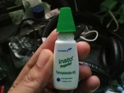 Good eye drops Foto stock