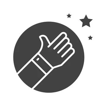 Good Feedback Icon Image. Stock Illustration