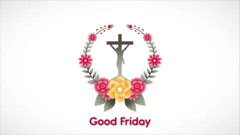 Good Friday Animation Background Stock Footage 178237613