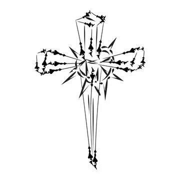 Good Friday. Friday before Easter. Stock Illustration