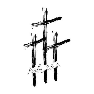 Good Friday. Friday before Easter. Illustrazione stock