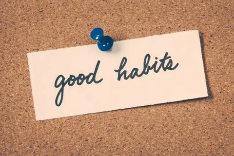 Good habits Stock Photos