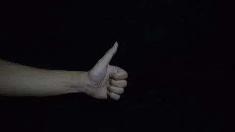 Good Hand-sign Shaking Stock Footage 153213079