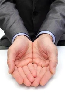 In good hands Foto stock