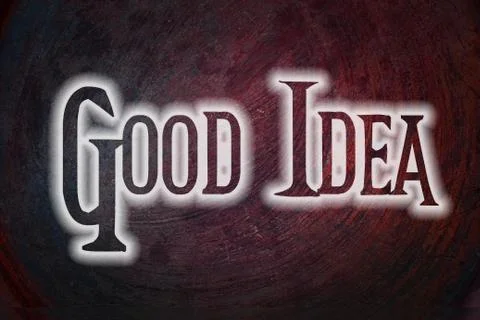 Good idea concept Stock Illustration