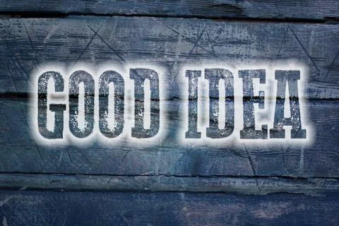 Good idea concept Stock Illustration