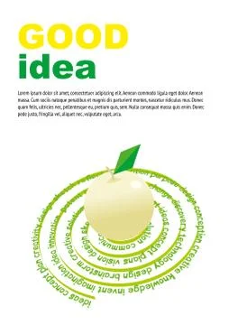 Good ideas concept. Vector illustration. Stock Illustration