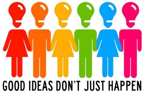 Good ideas Stock-Illustration