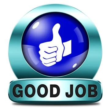 Good job Stock Illustration