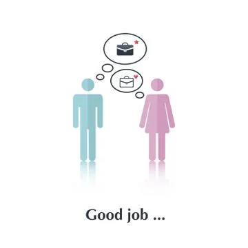 Good job Stock Illustration