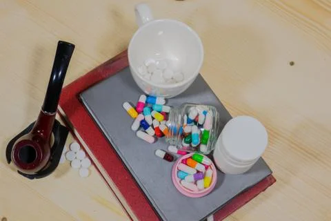 Good knowledge books Stock Photos