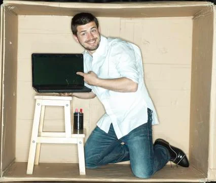This is a good laptop Stock Photos