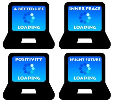 Good life Stock Illustration