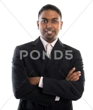 Good looking 30s indian male Stock Photos