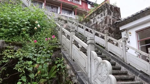 A-good-looking-ancient-building Stock Footage 126232091
