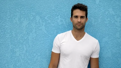 Good looking guy Stock Footage 92749001