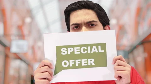 Good looking guy in a mall, 4k ProRes Stock Footage 164328910