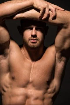 Good looking model 库存照片