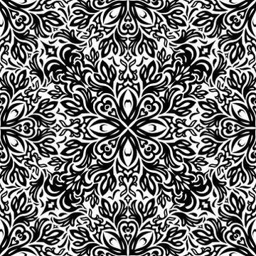 Good-looking seamless pattern. Stock Illustration