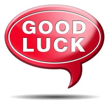 Good luck Illustrazione stock