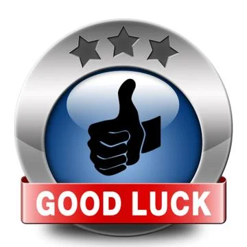 Good luck Illustrazione stock