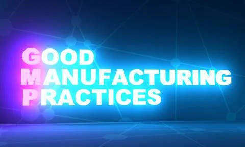 Good Manufacturing Practices Stock Illustration