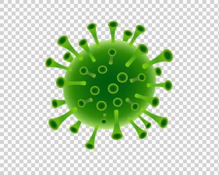 Good microbe icon, bacterium grown in Petri Dish or observed under Microscope Illustrazione stock