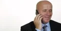 Good Mood Smiling Business Man Discussion Corporate Manager Cellphone Calling 4k or 4k+ Resolution