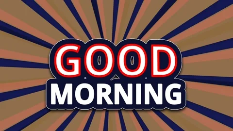 Good morning Stock Footage 307737632