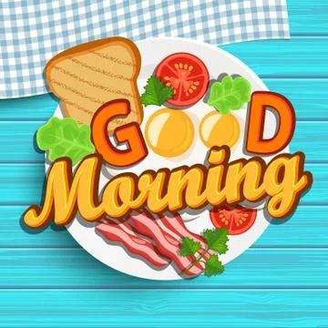 Good morning, vector. Stock-Illustration