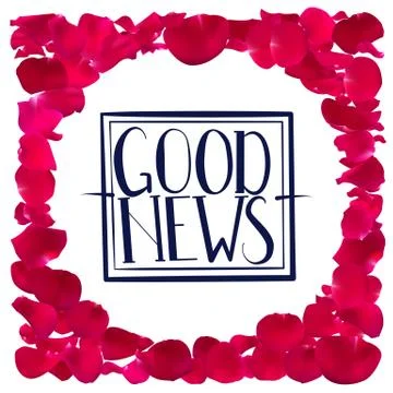 Good news. Stock Illustration