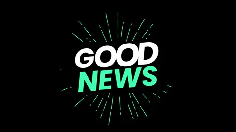 Good news teaser background animation. 库存影片 252138858