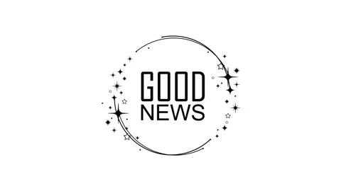 Good news text Stock Footage 280055672