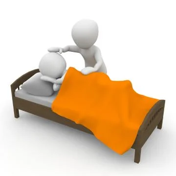 Good night Stock Illustration