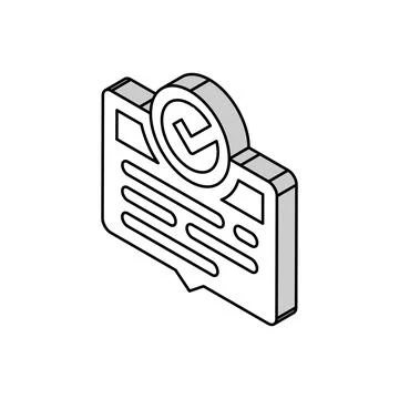 Good quality isometric icon vector illustration Stock Illustration