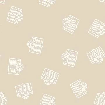 Good quality line seamless pattern イラスト素材