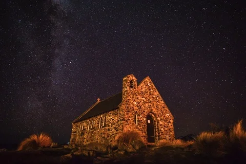 Good Shephard Milky Time Lapse Stock Footage 70838751