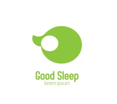 Good sleep logo Stock Illustration