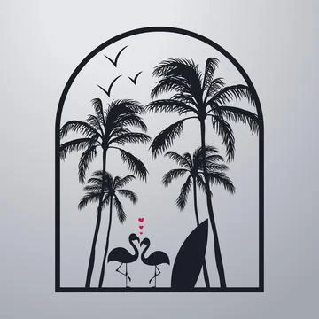 Good summer on the beach Stock-Illustration