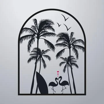 Good summer on the beach Stock-Illustration