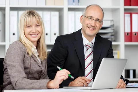 A good team in the office Stock Photos