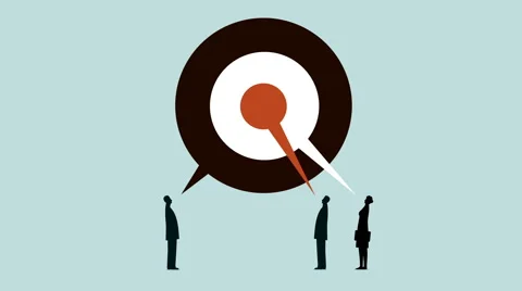 Good Teamwork Hits the Target Stock Footage 46807637