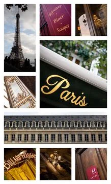 A good trip in Paris Foto stock
